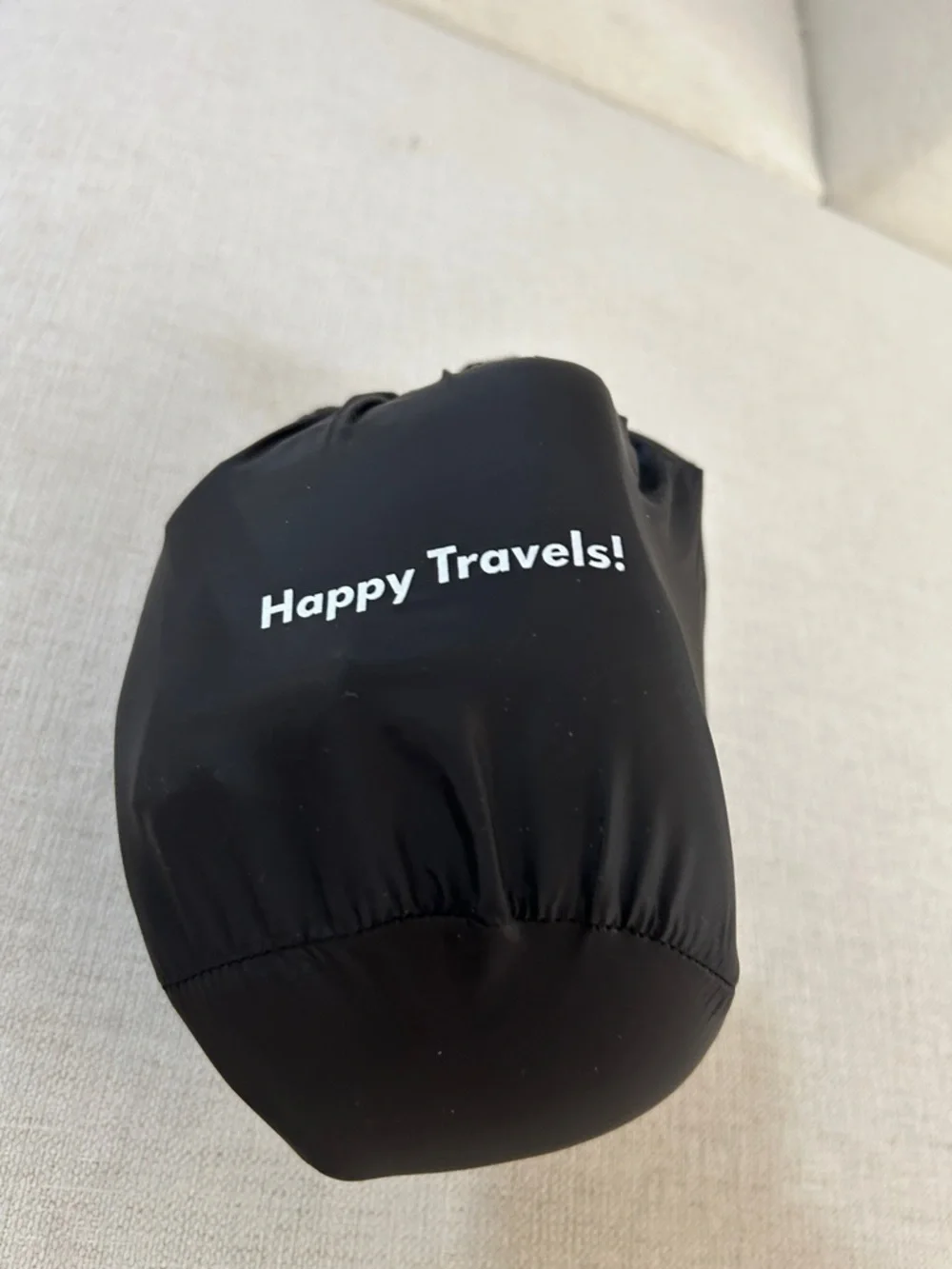 Cushion Lab Travel Pillow Award-Patented Ergonomic Design Navy Medium, NWT